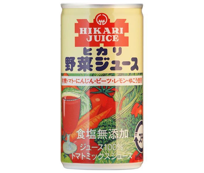 光食品 野菜ジュース 食塩無添加 190g缶×30本入【日本出荷】