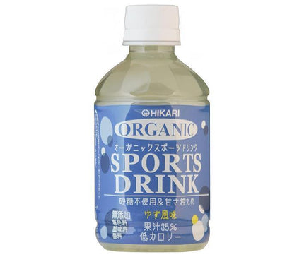 Hikari Foods Boisson sportive biologique Bouteille en plastique de 280 ml x 24 bouteilles 