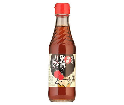 Hikari Foods Boisson aux pommes au vinaigre noir bio Bouteille de 250 ml x 12 bouteilles 