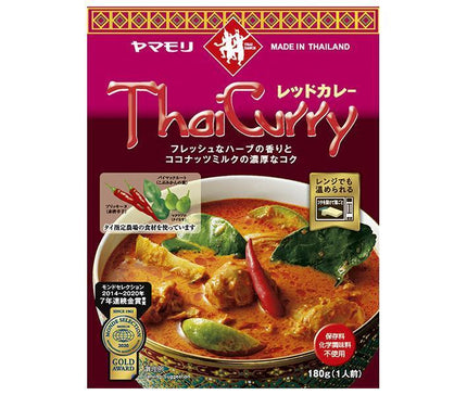 Yamamori Curry Thaï Rouge 180g x 5 boîtes 