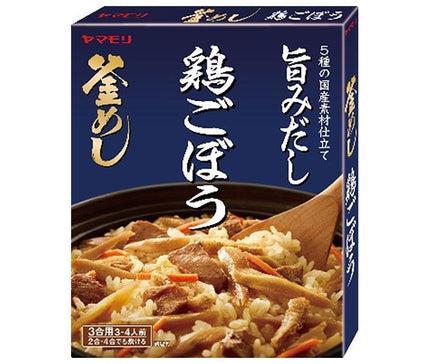 Yamamori Kamameshi Base Chicken and Burdock Kamameshi 190g x 5 boxes 