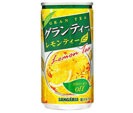 Sangaria Grand Tea Lemon Tea 185g can x 30 cans 