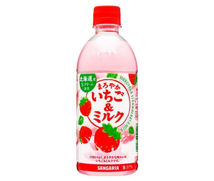 Sangaria Mellow Strawberry & Milk 500ml PET bottle x 24 