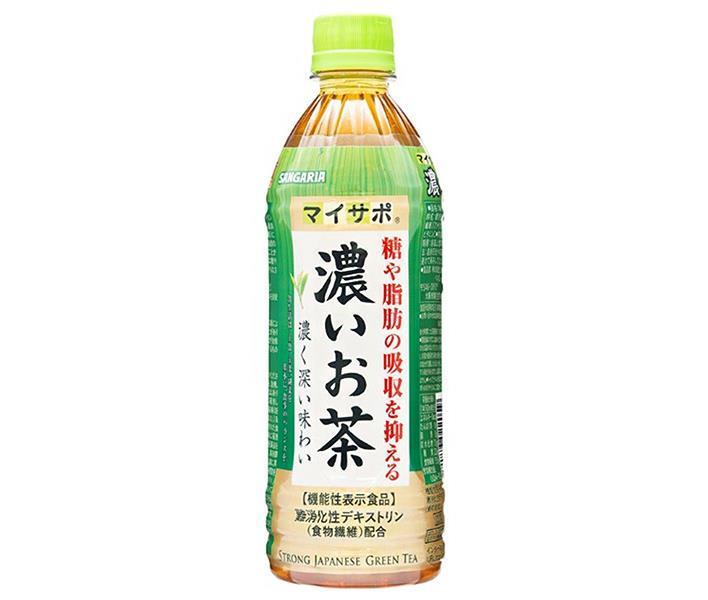 サンガリア マイサポ 濃いお茶 500mlペットボトル×24本入