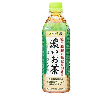 サンガリア マイサポ 濃いお茶 500mlペットボトル×24本入