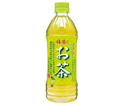 サンガリア すばらしい抹茶入りお茶 500mlペットボトル×24本入