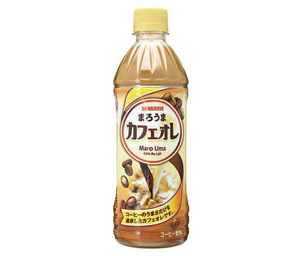 サンガリア まろうまカフェオレ 500mlペットボトル×24本入