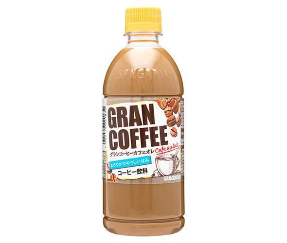 Sangaria Grand Coffee Cafe au Lait 500ml PET bottle x 24 bottles 