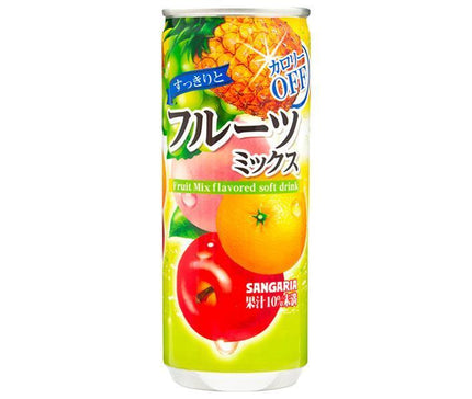 [11/25~ 10% off all products!!] Sangaria Refreshing Fruit Mix 240g can x 30 cans