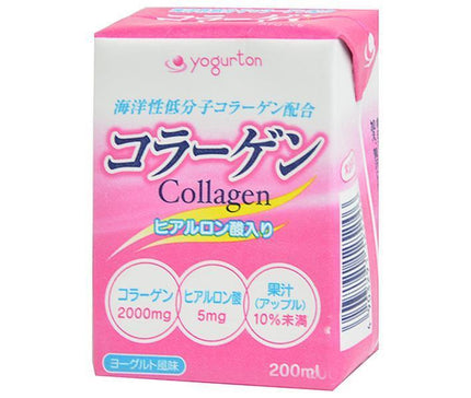 ヨーグルトン乳業 コラーゲン 200ml紙パック×16本入