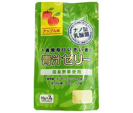 Shinnichihai Pharmaceuticals Green Juice Jelly 10g x 7 packs x 10 bags 