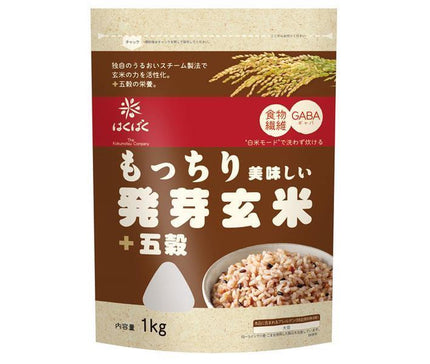 Hakubaku riz brun germé moelleux et délicieux + cinq grains 1kg x 6 sachets 