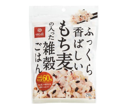 はくばく ふっくら香ばしいもち麦の入った雑穀ごはん 250g×6個入