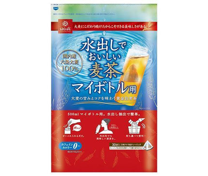 Hakubaku Délicieux thé d'orge infusé à froid pour ma bouteille 300 g (10 g x 30 sachets) x 6 sachets 