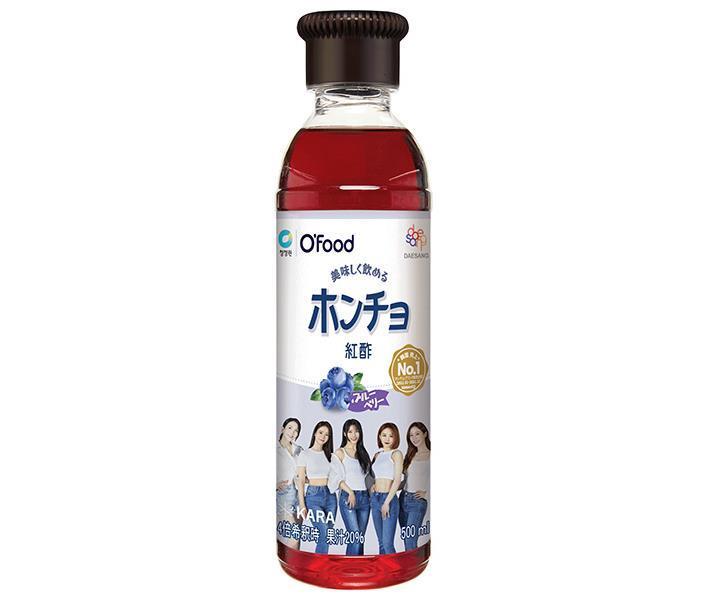 Daesang Japan Delicious Honcho Blueberry Bouteille en plastique de 500 ml x 15 bouteilles 