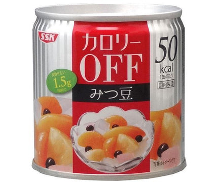 SSK カロリ－OFF フルーツみつ豆 185g×24個入