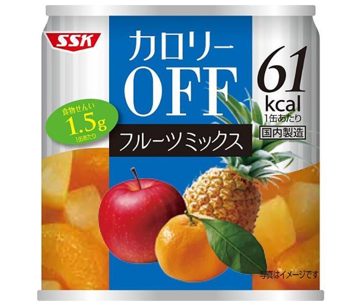 SSK カロリ－OFF フルーツミックス 185g×24個入