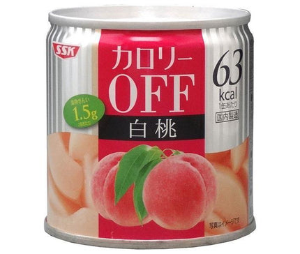 SSK Calorie-OFF Pêche Blanche 185g x 24 pièces 