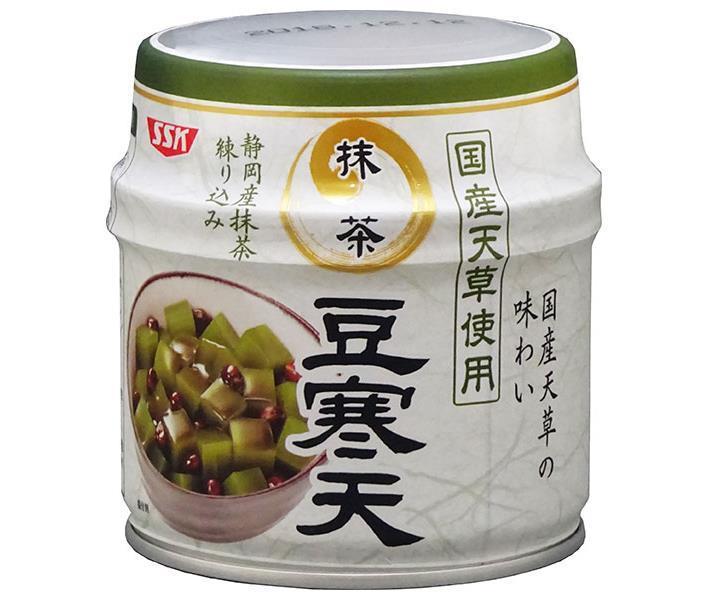 SSK Matcha bean agar made with domestically grown agar grass 230g x 12 pieces 