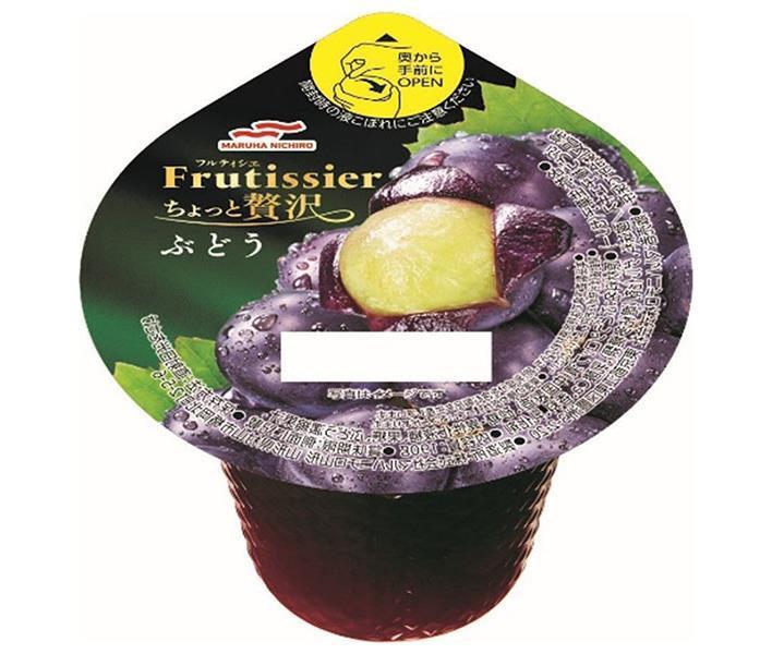 Maruha Nichiro Fruitsier, A Little Luxury, Grape, 190g x 24 (6 x 4) pieces 