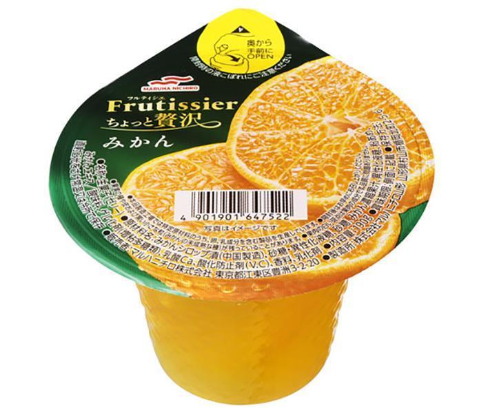 Maruha Nichiro Fruitsier Slightly Luxurious Mandarin Orange 190g x 24 (6 x 4) pieces 