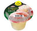 Maruha Nichiro Fruitsier, A Little Luxury, Fully Ripe White Peach, 190g x 24 (6 x 4) pieces 