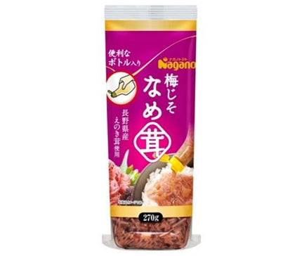 Nagano Tomate Umejisoname Champignon Bouteille 270g x 10 pièces 