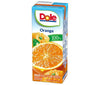 Snow Brand Megmilk Dole Orange 100% 200ml paper pack x 18 bottles 