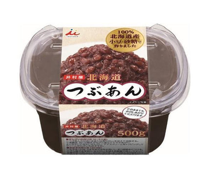 井村屋 北海道つぶあん 500g×6個入