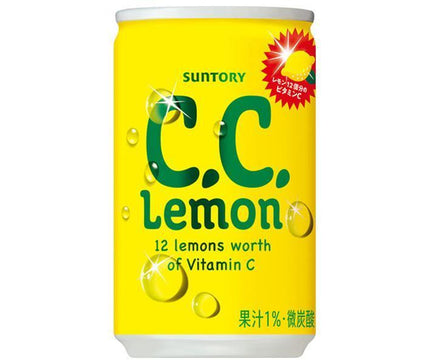 [11/25~ 10% OFF all products!!] Suntory CC Lemon 160ml can x 30 cans