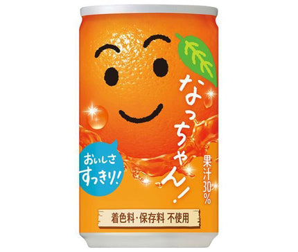 [11/25~ 10% OFF all products!!] Suntory Natchan Orange 160g can x 30 cans