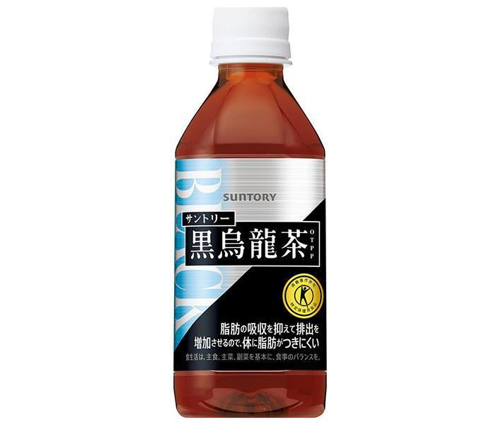 Suntory Black Oolong Tea [For vending machines] [Food for specified health uses] 350ml plastic bottle x 24 bottles 