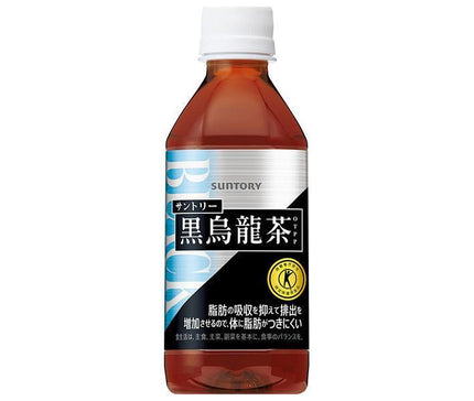 Thé Oolong noir Suntory [pour distributeurs automatiques] [aliments destinés à des usages sanitaires spécifiés, assurance spéciale] bouteilles PET de 350 ml x 24 pièces 