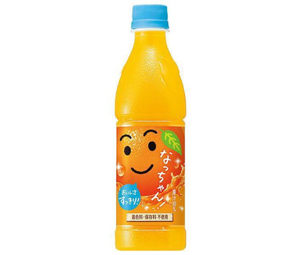 Suntory Nacchan Orange bouteille plastique 425ml x 24 pièces 