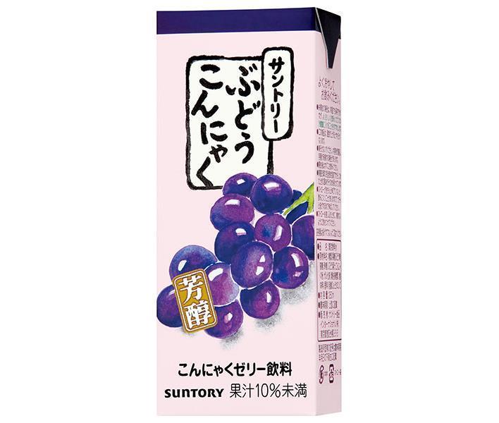 Suntory Raisin Konnyaku 250ml paquet de papier x 24 pièces 