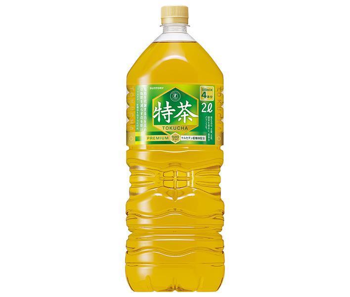 [11/25~ 10% off all products!!] Suntory Iemon Tokucha [Food for Specified Health Uses] 2L PET bottle x 6 bottles