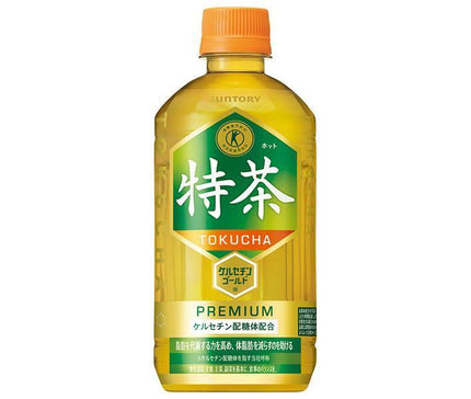 Suntory [Pour CHAUD] Thé spécial Iemon [Aliments à usage de santé spécifié Assurance spéciale] Bouteille en plastique de 500 ml x 24 pièces 