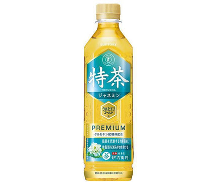 Suntory Iemon Special Tea Jasmine [Pour vente manuelle] [Aliments à usage de santé spécifié Assurance spéciale] Bouteille en plastique de 500 ml x 24 pièces 