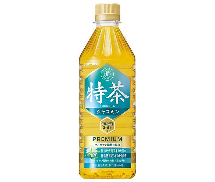 [11/25~ 10% off all products!!] Suntory Iemon Tokucha Jasmine [For vending machines] [Food for specified health uses] 500ml PET bottle x 24 bottles