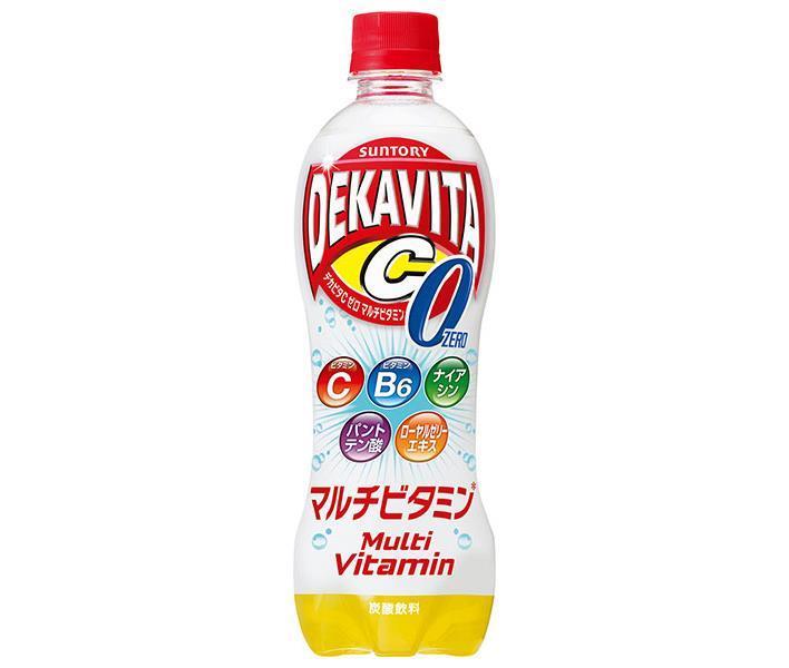 [11/25~ 10% off all products!!] Suntory Decavita C Zero Multivitamin 500ml PET bottle x 24 bottles