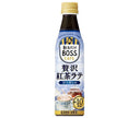 Suntory Breakable Boss Cafe Luxury Black Tea Latte Moins sucré [Pour dilution] Bouteille PET de 340 ml x 24 bouteilles 