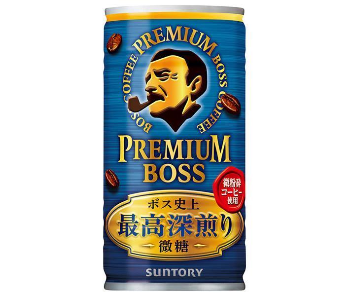 Suntory PREMIUM BOSS Lightly Sweetened 185g Can x 30 Cans 