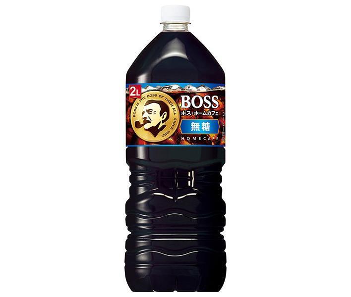 サントリー BOSS(ボス) ホームカフェ 無糖 2Lペットボトル×6本入