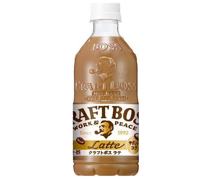 Suntory Craft Boss Latte [pour distributeurs automatiques] Bouteilles en plastique de 500 ml x 24 pièces 