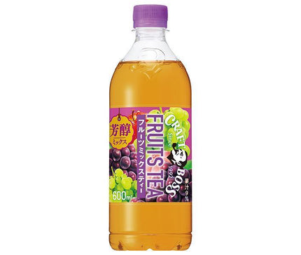 Suntory Craft Boss Fruit Tea [For Hand Sale] 600ml PET Bottle x 24 Bottles 