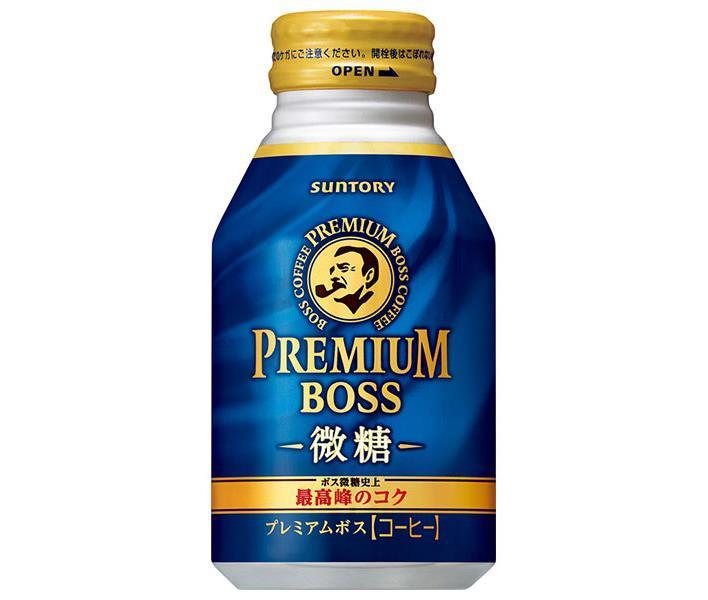 Suntory Premium Boss Lightly Sweetened [For Hand Sale] 260g Bottle Can x 24 Cans 