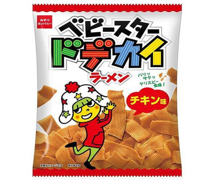 Oyatsu Company Baby Star Dodekai Ramen (Chicken) 68g x 12 bags 