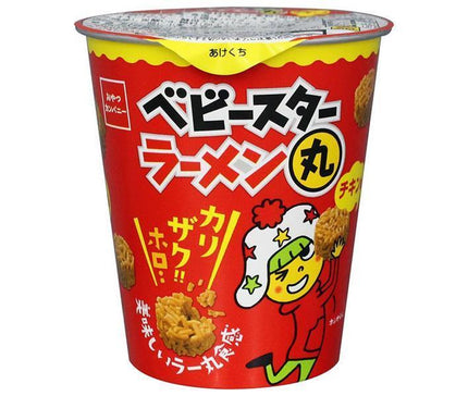 Oyatsu Company Baby Star Ramen Maru (Poulet) 63g x 12 pièces 