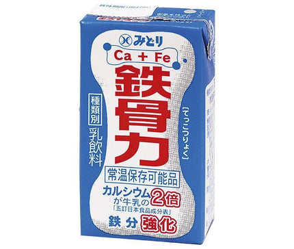 [11/25~ 10% off all products!!] Kyushu Dairy Tekkou Riki 125ml paper pack x 36 bottles