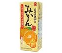 Lait Mainichi 100% jus de fruits locaux mandarines 200 ml paquet papier x 24 pièces 